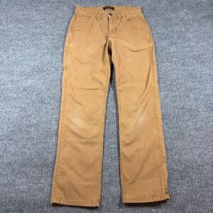 Ridgecut Pants Men's 30x32 Toughwear Canvas Work Utility Brown RC11511 Stretch